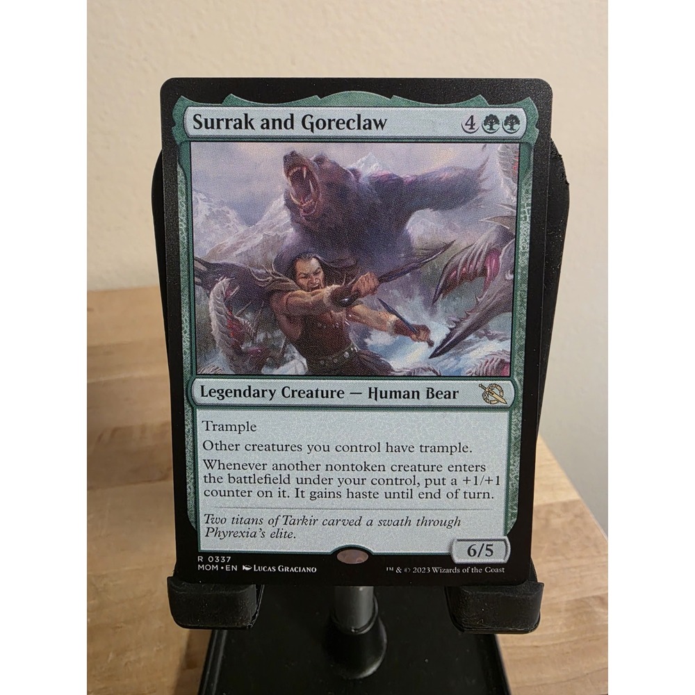 Surrak and Goreclaw MOM 337 NM Mtg Regular Rare